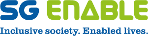 SG Enable – Inclusive society. Enabled lives. Logo